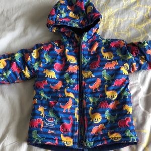 Jojo maman Bebe double face rain jacket